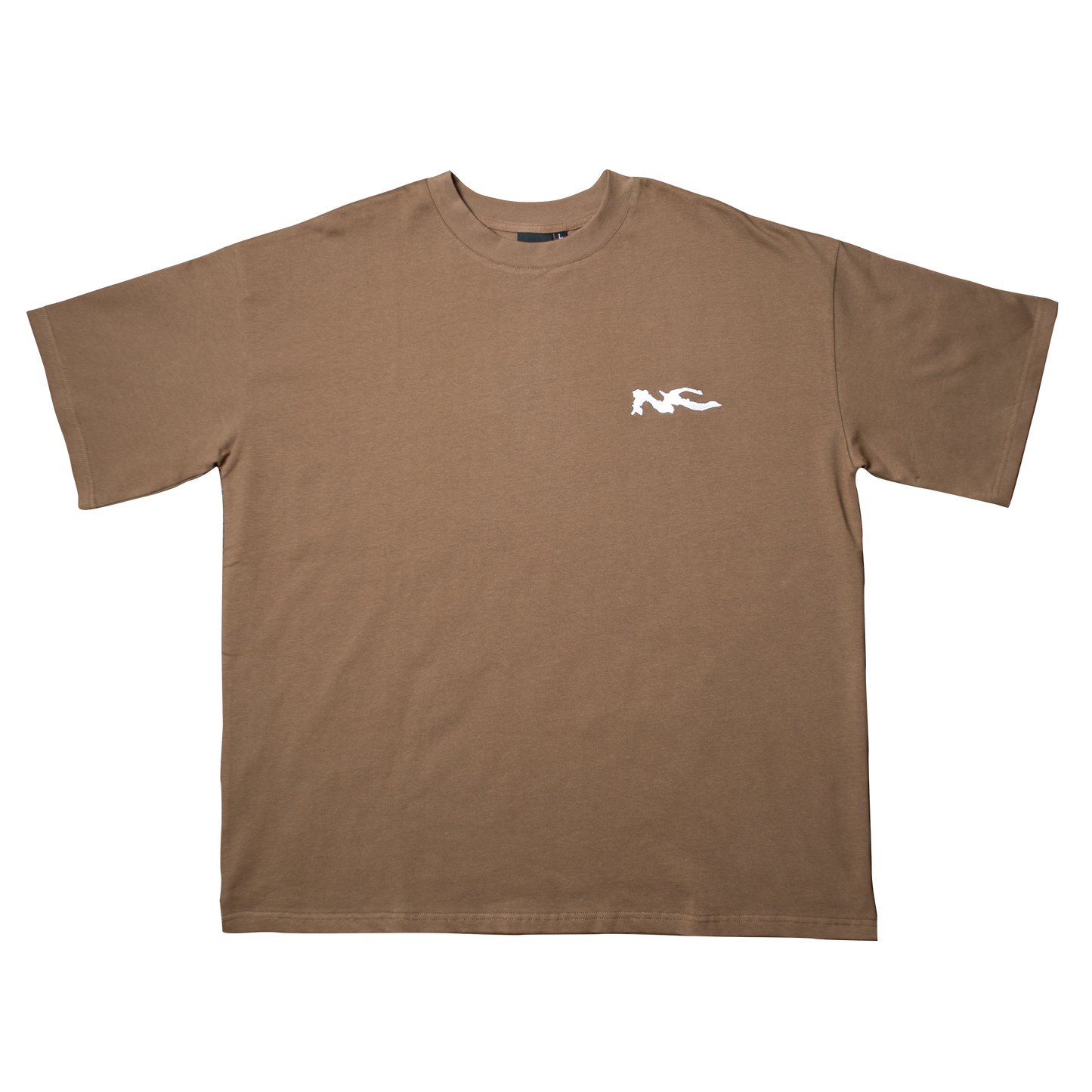 Brown Logo Blank Tee